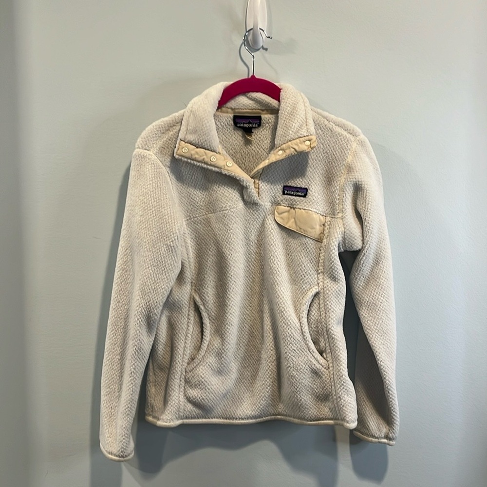 Patagonia Cream Pullover S